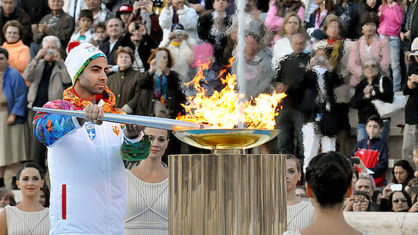 Olympisches Feuer erloschen