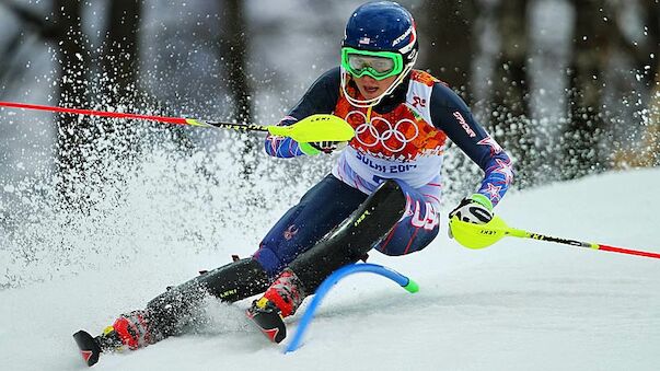 Shiffrin nach Lauf 1 klar voran