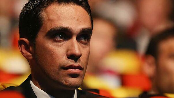 Contador gewinnt Bergankunft