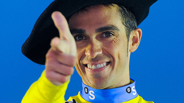 Contador trotz Bruchs bei Vuelta