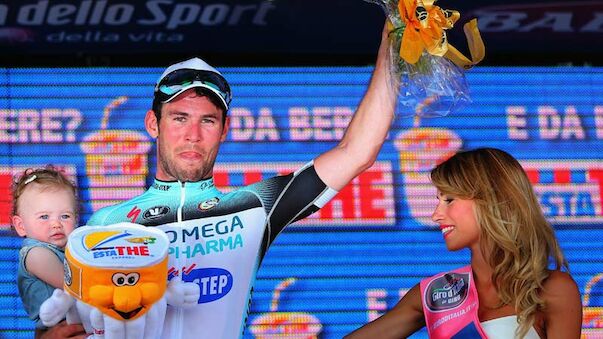Mark Cavendish siegt auf der längsten Giro-Etappe