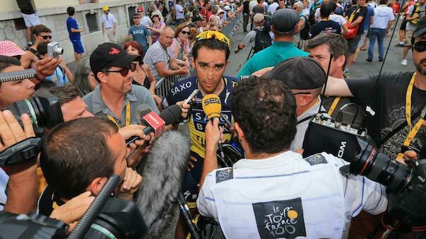 Contador wirkt desillusioniert