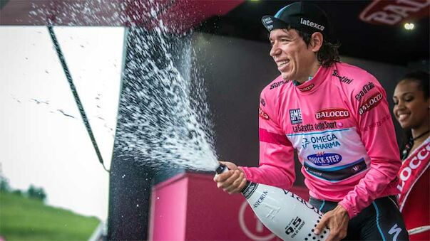 Giro: Leader Uran verliert Zeit, baut aber Vorsprung aus