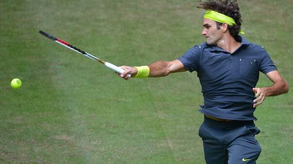 ATP in Halle: Roger Federer greift im Einzel ein
