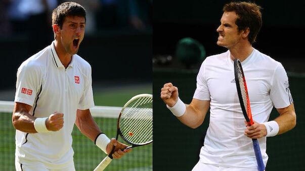 Djokovic & Murray kämpfen um die Wimbledon-Krone