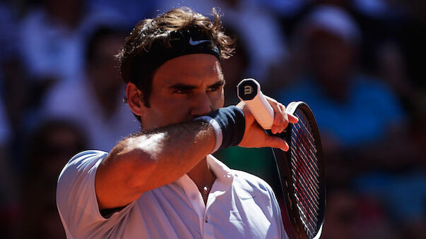 Federer mit neuem Racket