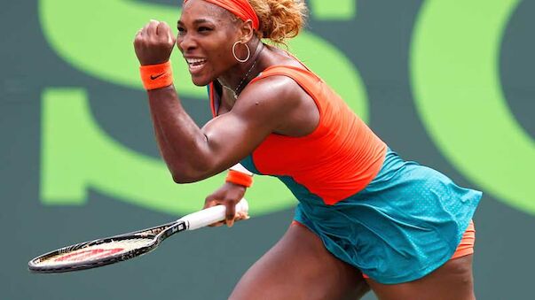 Serena Williams in Rom weiter