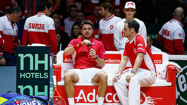 Wawrinka bringt Schweiz in Front