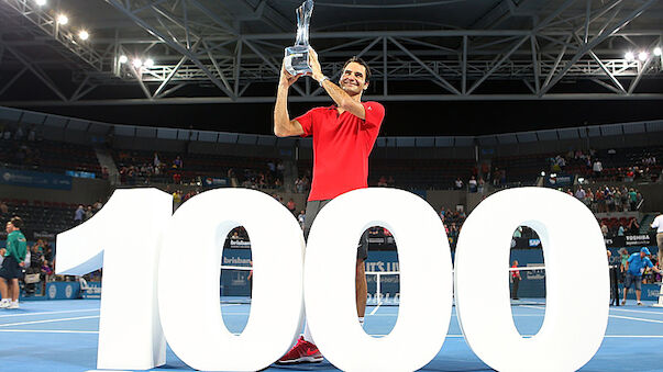 Federer mit 1000. Sieg zum Titel