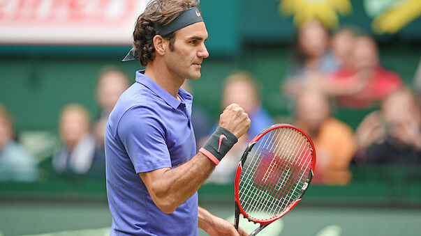 Federer feiert 8. Titel im 10. Finale von Halle