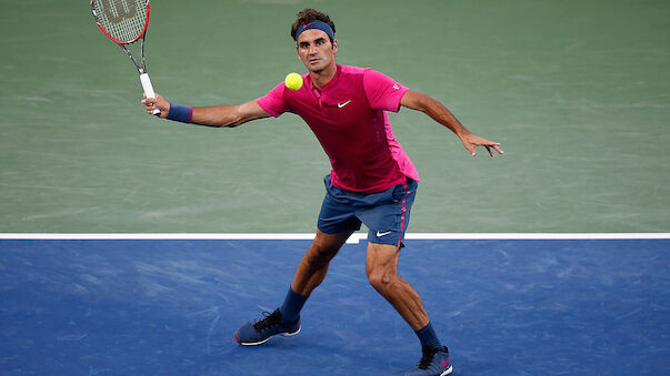 Federer souverän im Achtelfinale