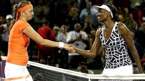 Venus Williams schlägt Kvitova