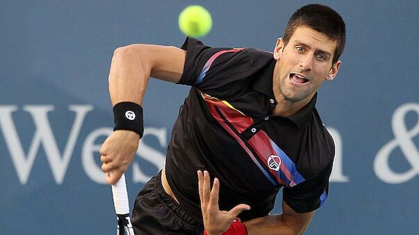 Novak Djokovic ohne Probleme