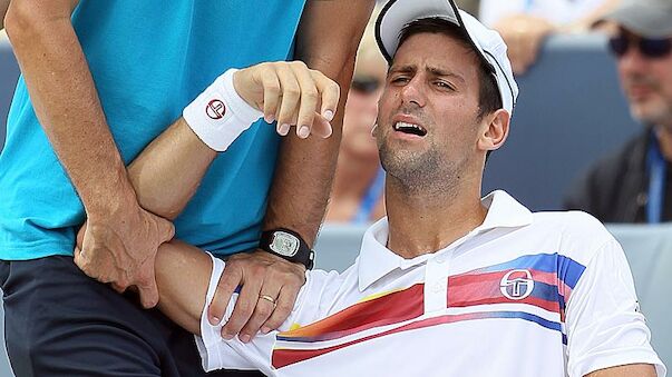 Djokovic vor den US Open angeschlagen