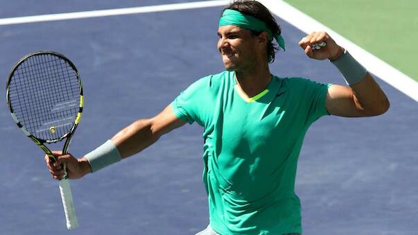 Rafael Nadal zieht ins Endspiel von Indian Wells ein