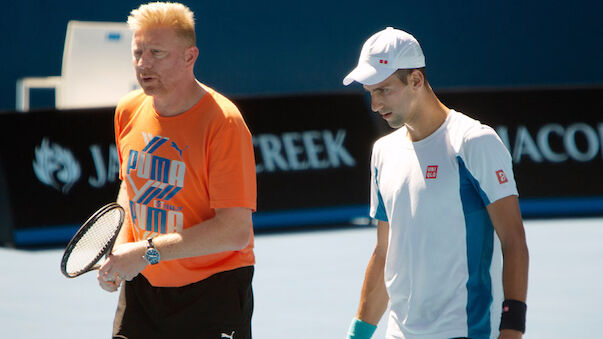 Djokovic und Becker 