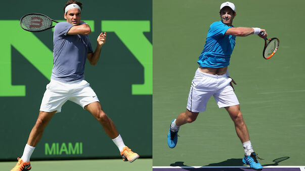 Federer, Murray im Achtelfinale
