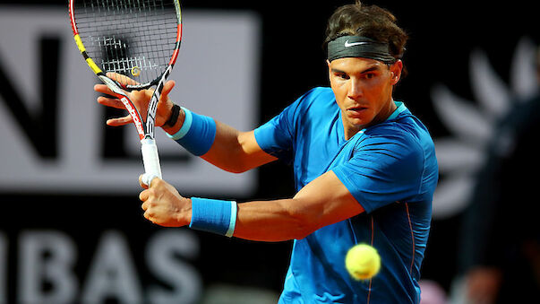 Nadal in Rom nach Kampf weiter