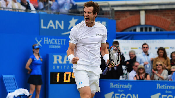 Andy Murray siegt in Queens