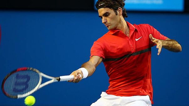 Roger Federer in der 2. Runde