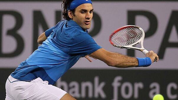 Roger Federer trifft auf Raonic