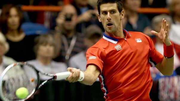 Djokovic führte Serbien ins Davis-Cup-Viertelfinale