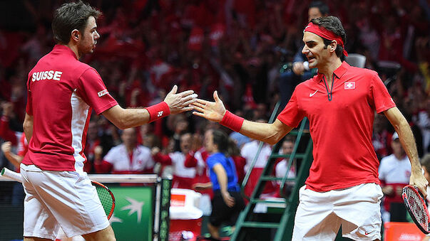Federer/Wawrinka bringen Schweiz auf Kurs