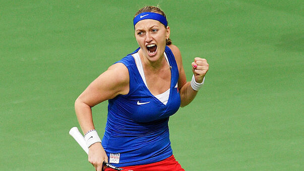 Kvitova führt Tschechien zum Fed-Cup-Triumph
