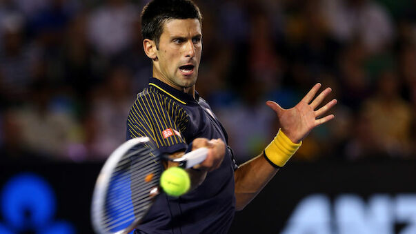 Novak Djokovic im Achtelfinale