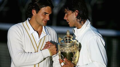 Wimbledon 2008: Rafael Nadal gegen Roger Federer