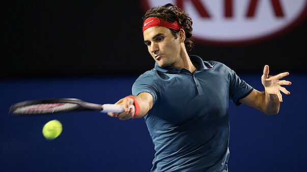 Federer im Rekord-Viertelfinale
