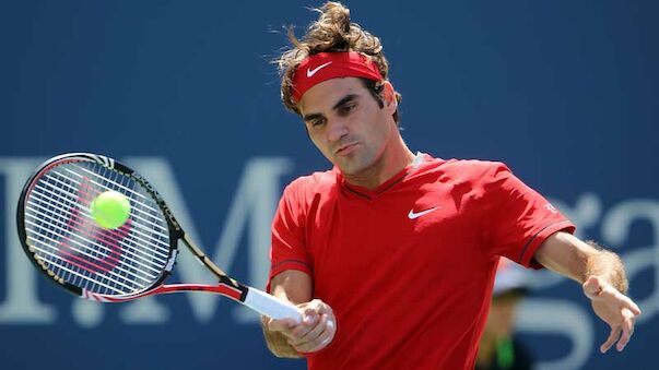 Federer locker in der 3. Runde