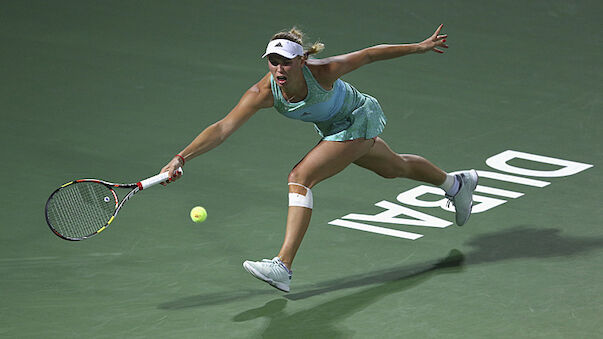 Wozniacki im Dubai-Semifinale