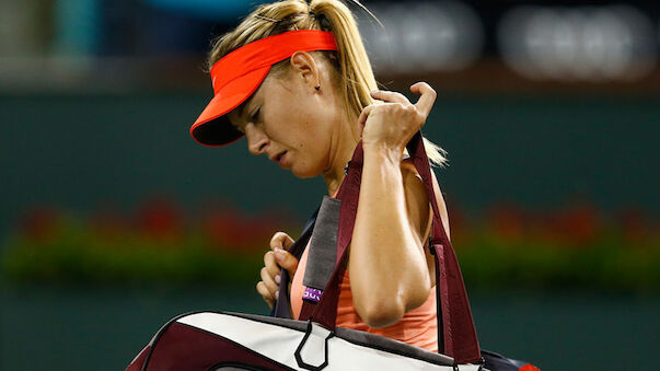 Sharapova in Indian Wells out