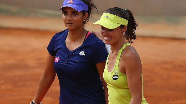 Hingis/Mirza in Paris out