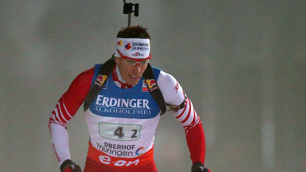 Julian Eberhard in Oberhof stark