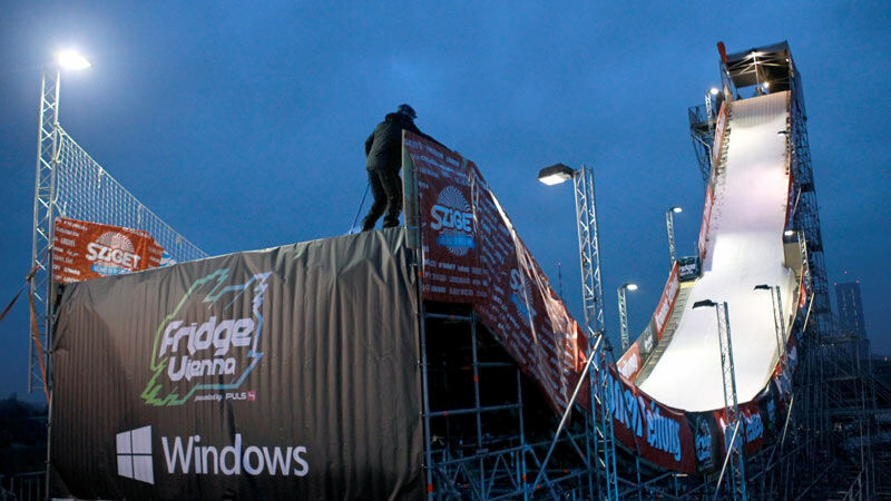 Mega-Show auf Monster-Rampe