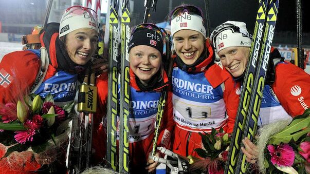 Biathlon-WM: Alle Staffel- und Team-Weltmeisterinnen