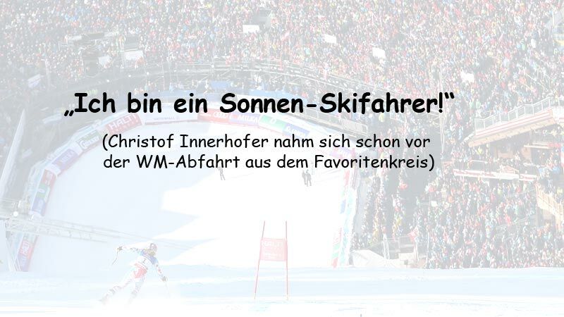 Die Sprüche der Ski-WM