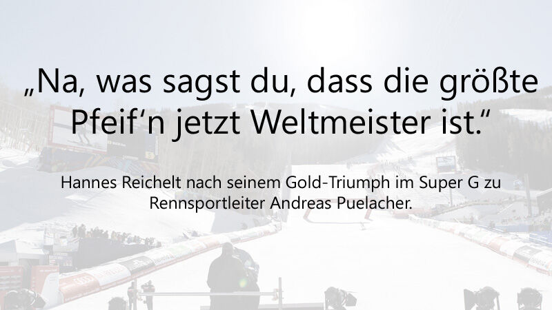 "Größte Pfeif'n ist Weltmeister"