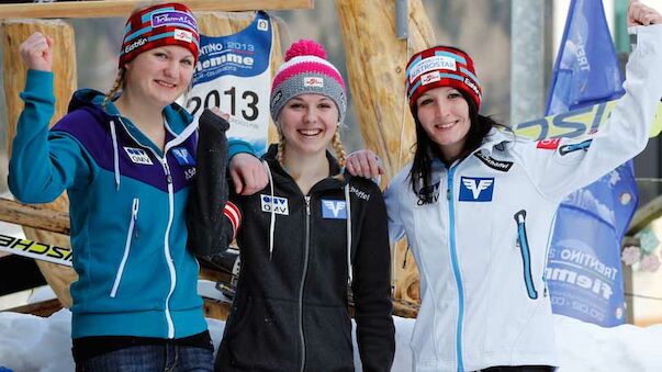 Österreichs Dreimäderlhaus im Damen-Skispringen