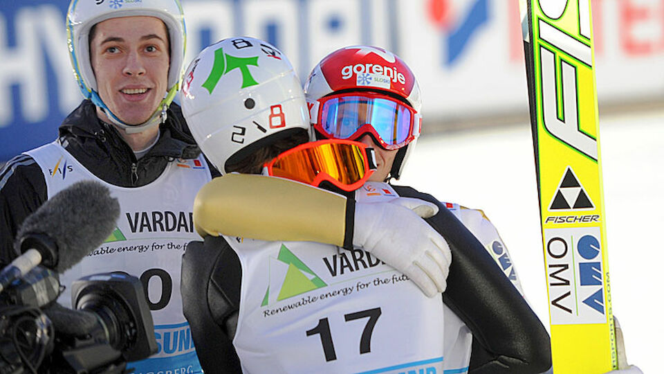 Skiflug-WM Vikersund Einzel Kranjec Velta Koch