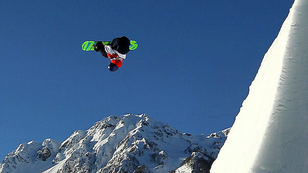 Weltpremiere im Snowboard