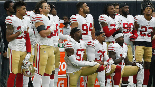 NFL bestraft ab sofort Knien während US-Hymne