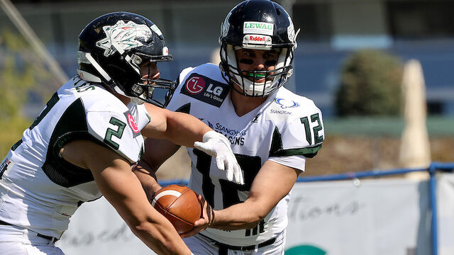 AFL: Danube Dragons holen sich Platz drei