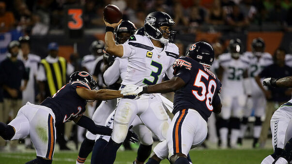 Wilson patzt gegen Chicago Bears