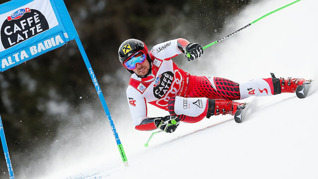 Sieg! Demonstration von Hirscher in Alta Badia