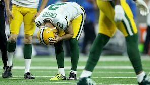 Vier verkickte Field Goals! Packers verlieren