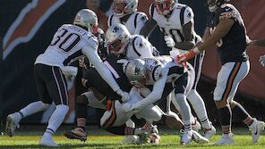 Ein Yard rettet New England Patriots bei Bears