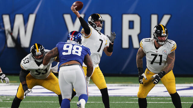 Pittsburgh siegt bei Roethlisberger-Comeback